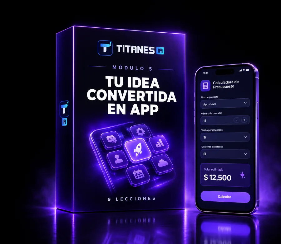 Módulo 5: Tu idea convertida en app